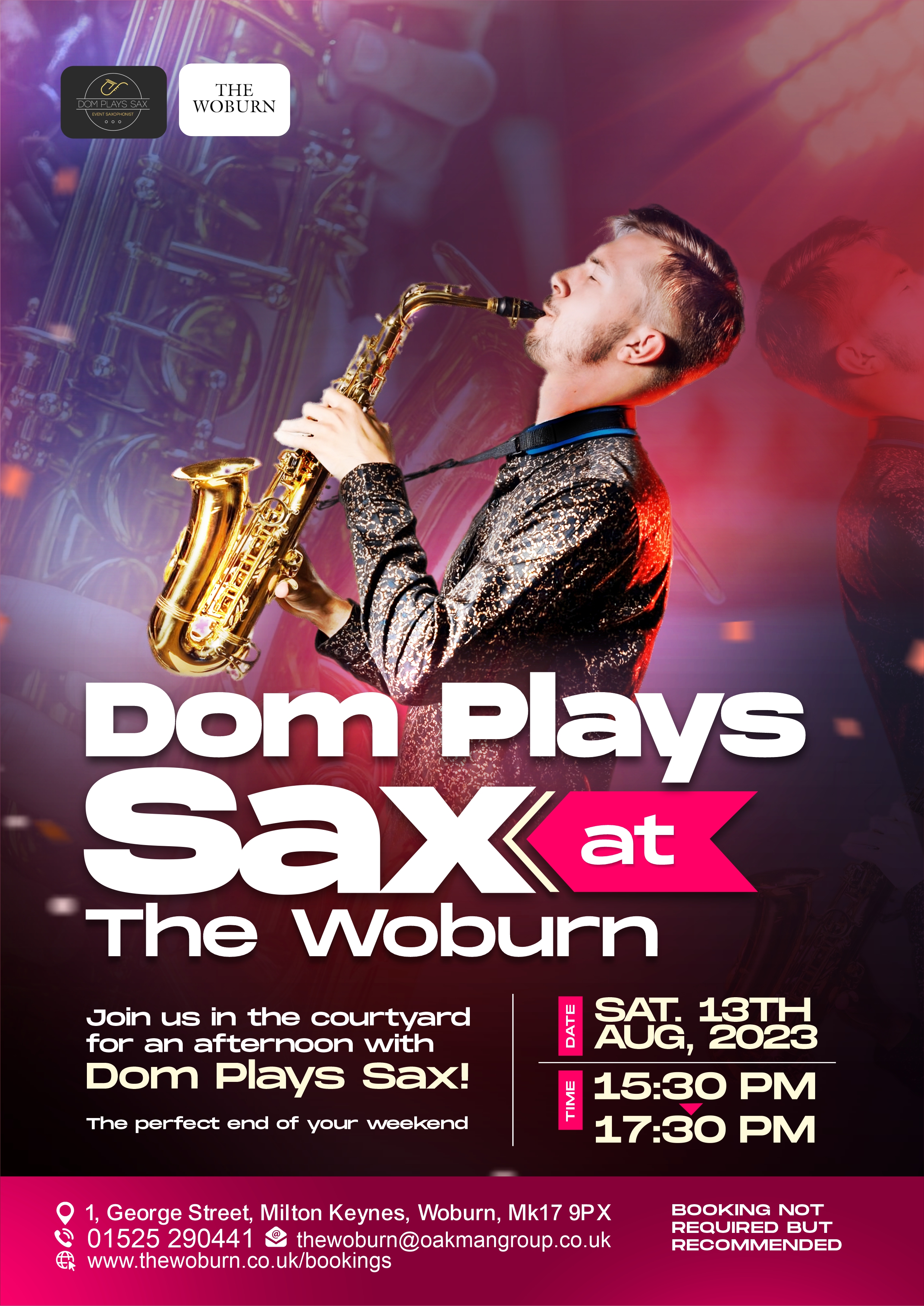 Dom Plays Sax